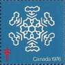 Stamp, Snowflake, Canada,  , Charity, Snow, Tuberculosis / TBC