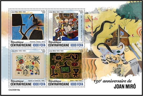 130th Anniversary of the Birth of Joan Miró