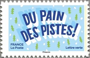 Stamp, Du pain des pistes!, France,  , Languages