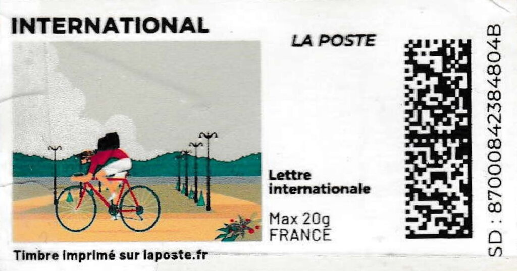 Cycling in the Countryside. Redesign no laposte logo