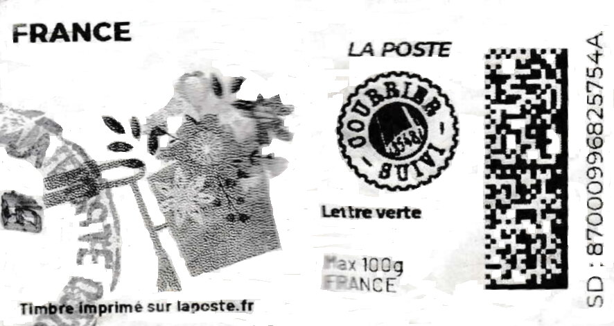 Spring. Flowers on a Bike. Redesign without laposte logo