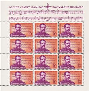 Full Pane, Occide Jeanty (1860-1936), Composer, Haiti,  , Anniversaries and Jubilees, Composers, Famous People, Men, Music, Musicians