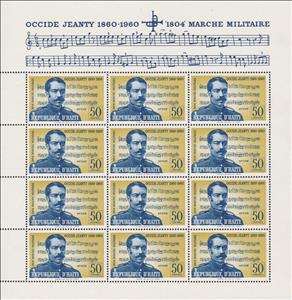Full Pane, Occide Jeanty (1860-1936), Composer, Haiti,  , Anniversaries and Jubilees, Composers, Famous People, Men, Music, Musicians