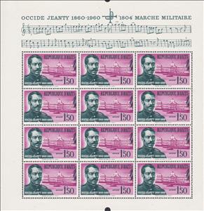 Full Pane, Occide Jeanty (1860-1936), Composer, Haiti,  , Anniversaries and Jubilees, Composers, Famous People, Men, Music, Musicians, Women