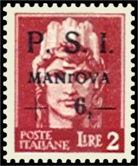 "ITalia Turrita" - Surcharged