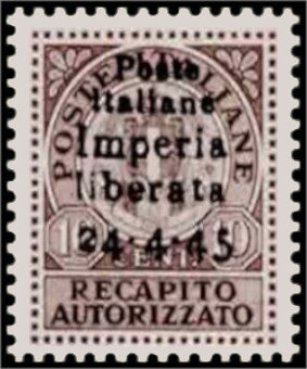Authorized delivery - Savoy Coats of Arms - Ovpt.