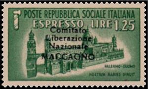 Stamp, Express - Cathedral of Palermo - Ovpt., Italy,  , Buildings, Churches - Cathedrals - Basilicas - Chapels, Monuments
