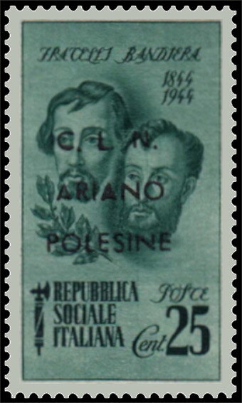 Portrait of Brothers Attilio and Emilio Bandiera - Ovpt.