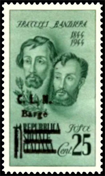 Portrait of Brothers Attilio and Emilio Bandiera - Ovpt.