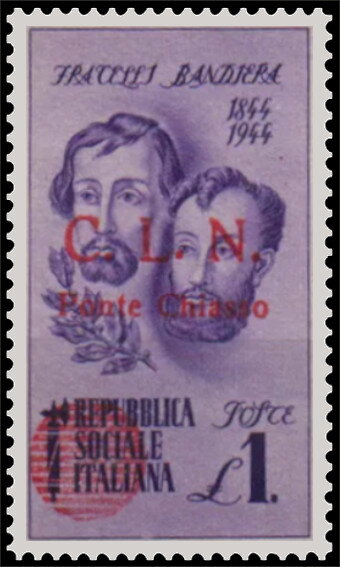 Portrait of Brothers Attilio and Emilio Bandiera - Ovpt.