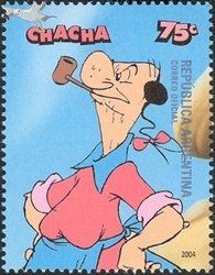 Stamp, Chacha, Argentina,  , Cartoons