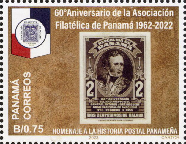 60th Anniversary of the Philatelic Association of Panama
