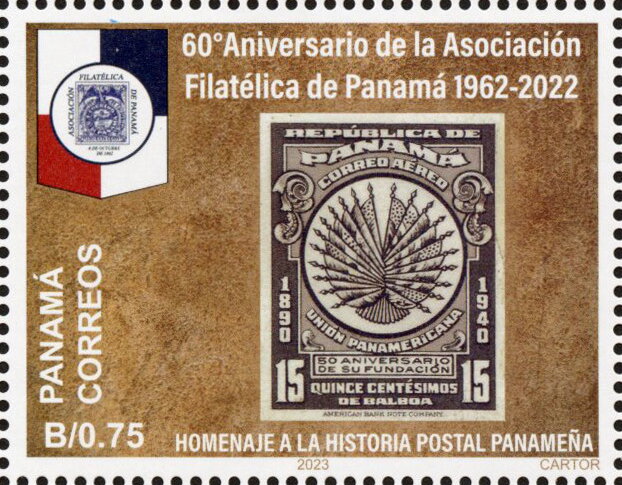 60th Anniversary of the Philatelic Association of Panama