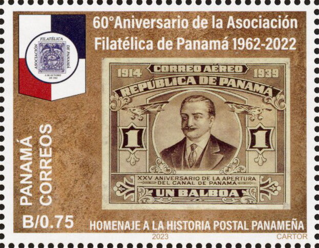 60th Anniversary of the Philatelic Association of Panama