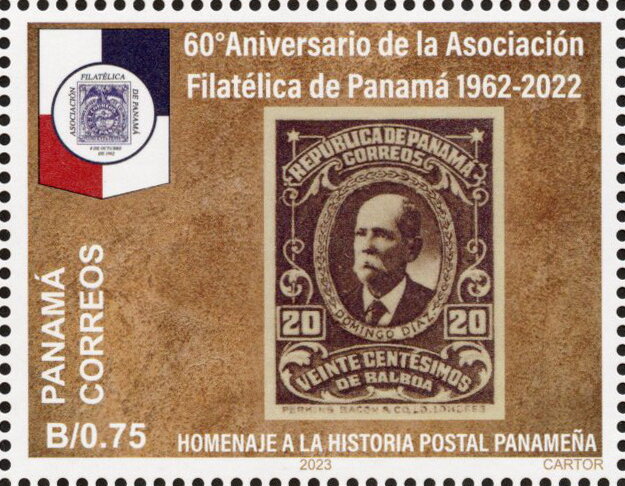 60th Anniversary of the Philatelic Association of Panama