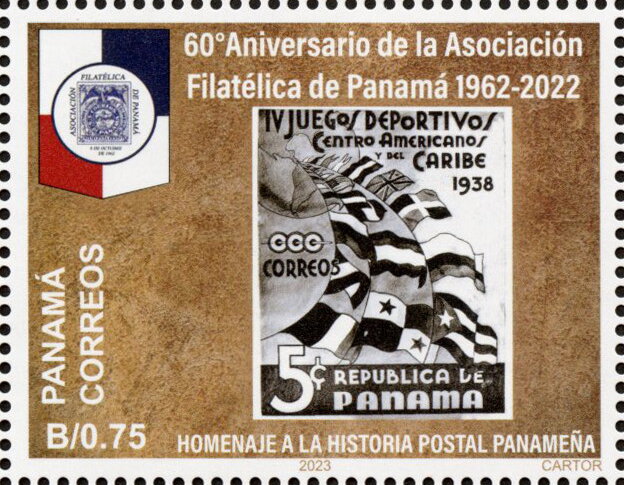 60th Anniversary of the Philatelic Association of Panama