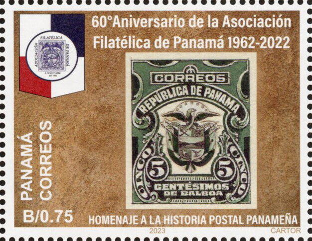 60th Anniversary of the Philatelic Association of Panama