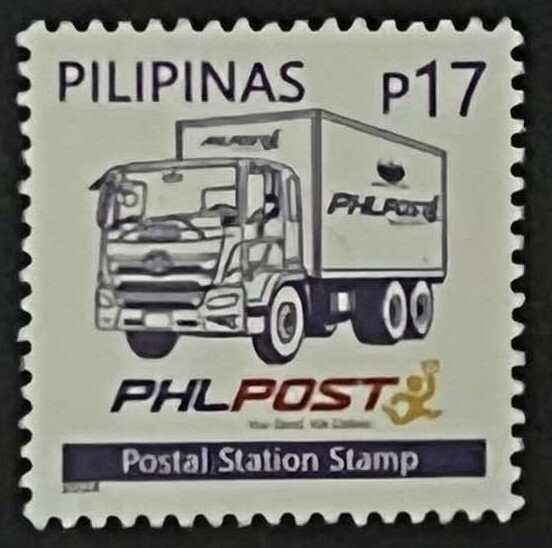 Postal Station Stamp (Truck)