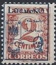 Junta de Defensa Nacional - overprinted Logroño