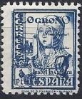 Queen Isabel I - overprinted Logroño