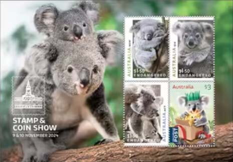 Designs of 2024 Koala and Chiristmas Issues