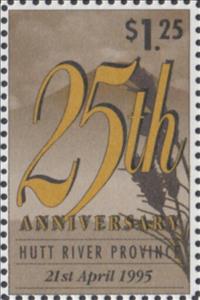 Stamp, Hutt River 25th Anniversary - $1.25, Australia,  , Anniversaries and Jubilees