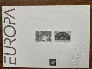 Souvenir Sheet, C.E.P.T. 2006 - Integration, Belgium,  , Animals (Fauna), Antiracism, C.E.P.T. / Europe, Cattle, Immigrants, Mammals, Paintings, Rainbows