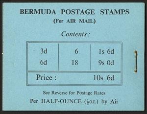 Booklet, Old posthouse booklet, Bermuda,  , Famous People, Heads of State, Kings, Royalty