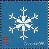 Stamp, Snowflake, Canada,  , Charity, Snow, Tuberculosis / TBC