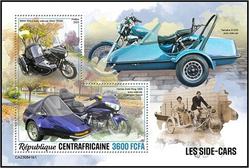 BMW R50/2 and Honda Gold Wing 1800