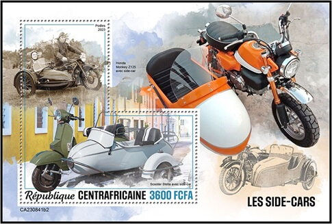 Scooter Stella with Sidecar