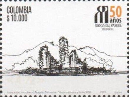 Torres del Parque Residential Complex, Bogotá, 50 Years