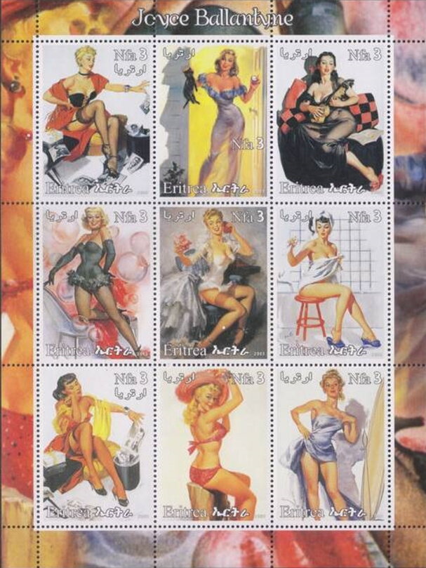 Pin-up Art by Joyce Ballantyne