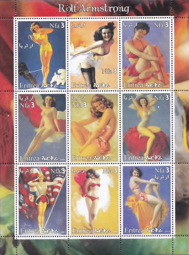 Pin-up Art by Rolf Armstrong
