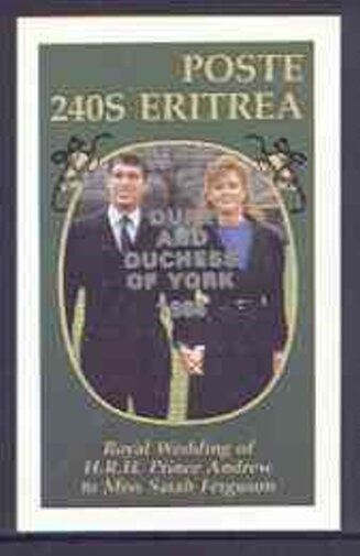 Royal Wedding of Prince Andrew and Sarah Ferguson Silv Ovt.