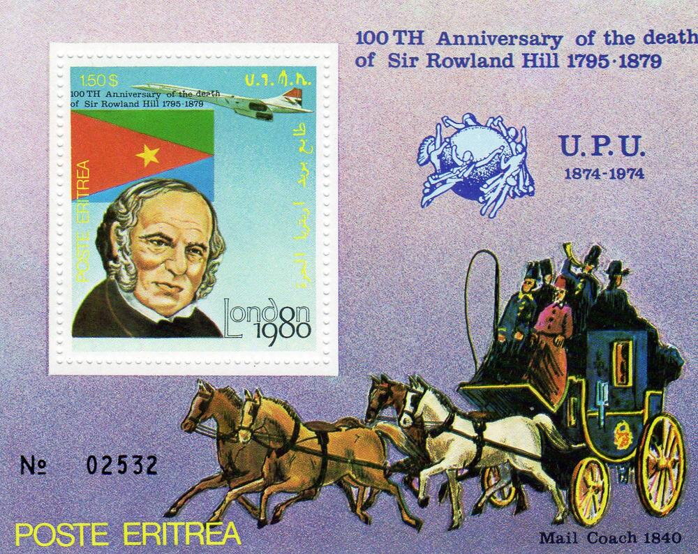 Sir Rowland Hill 100th Death Anniversary