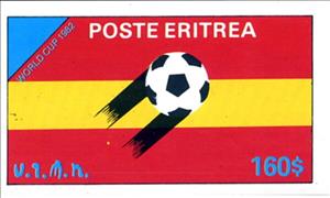 Souvenir Sheet, World Cup Football Soccer in 1982, Eritrea,  , Football (Soccer), Sports