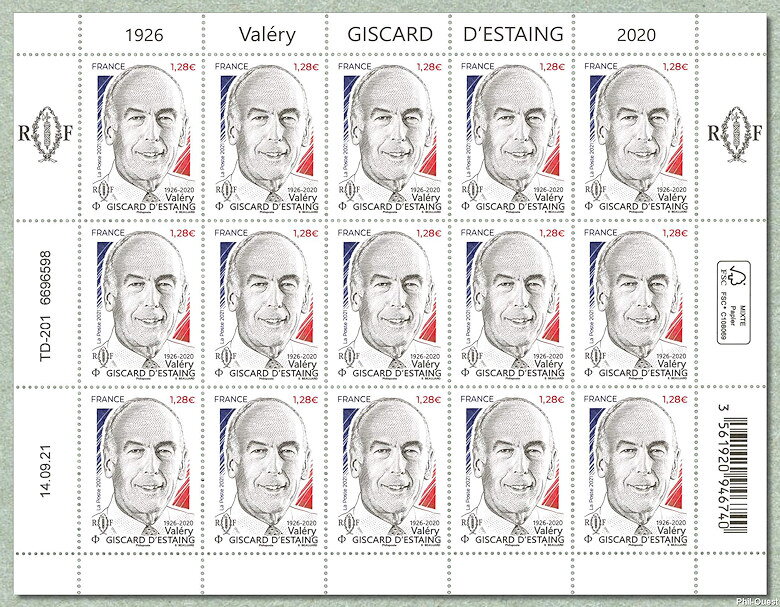 Valéry Giscard d'Estaing, President of France