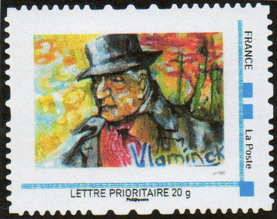Chartres Rueil La Gadelier n° 8, Painting of Vlaminck..
