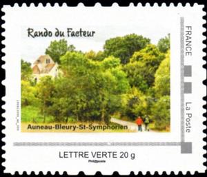 Stamp, Rando du Facture, Auneau Fleury St Symphorien, France,  , Landscapes, Trees