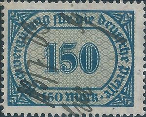 Stamp, Revenue for print media, German Realm,  