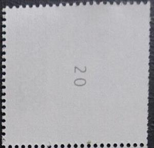 Stamp, Blue Peacock (Pavo Cristatus), Germany, Federal Republic,  , Birds, Letters (Mail), Peacocks