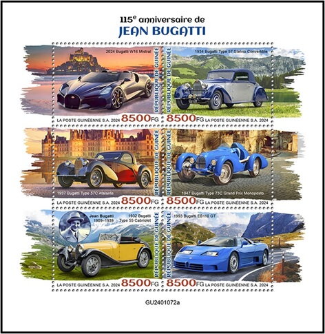 115th Anniversary of the Birth of Jean Bugatti