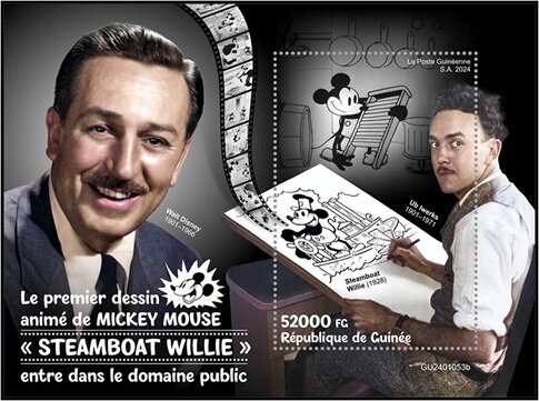 Cartoon Steamboat Willie (1928)