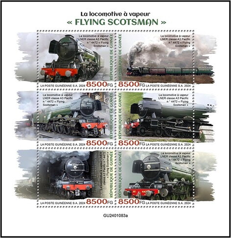 The "Flying Scotsman" Steam Locomotive
