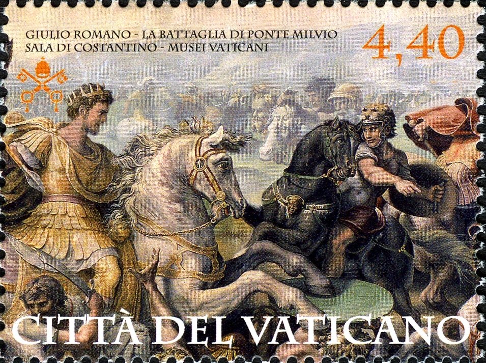 Battle of Milvian Bridge, by G.Romano