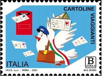 Travelling postcards