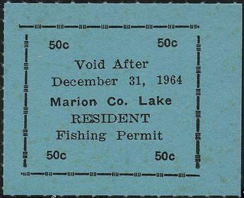 Marion County Lake Resident Fishing Permit