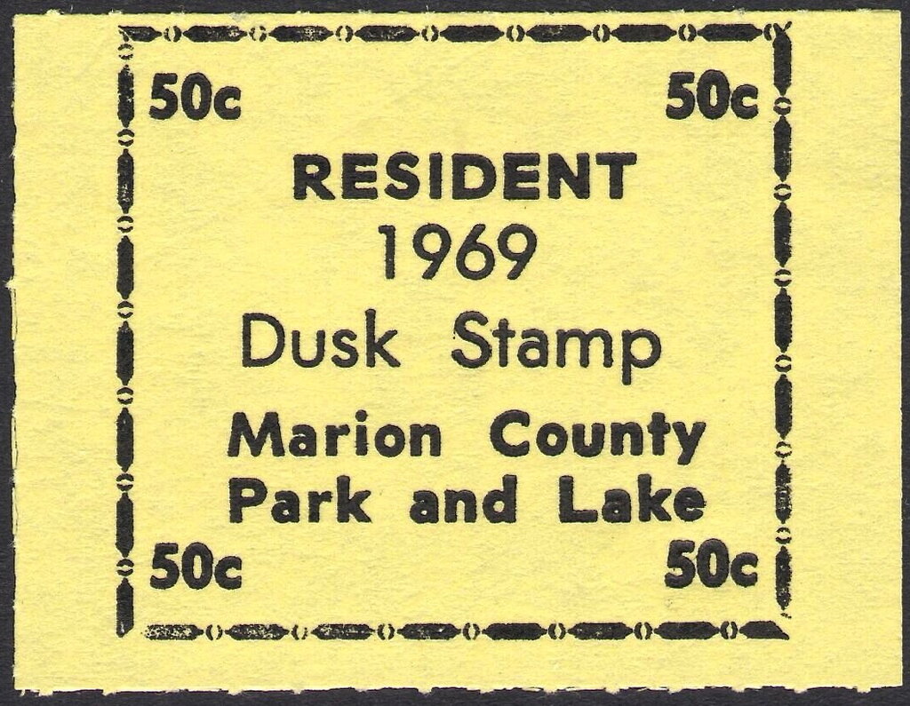 Resident Duck Stamp - Marion County Park and Lake