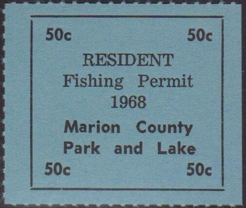 Resident Fishing Permit Marion County Park and Lake